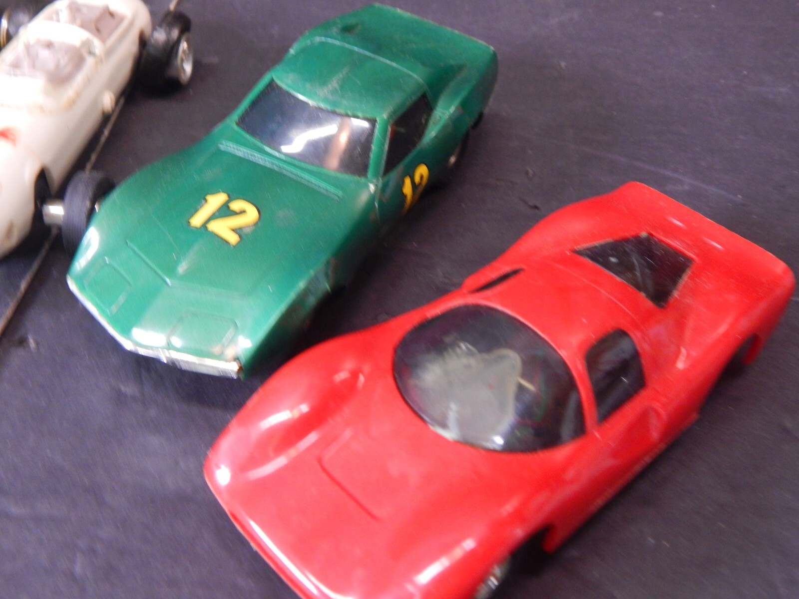 Vintage lot of Slot Cars W/ Eldon 1960's w/ Corvette, Dune Buggy Hot