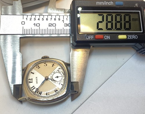 Antike Rolex kissenförmiges Gehäuse 1920/25 - Bild 9 von 12