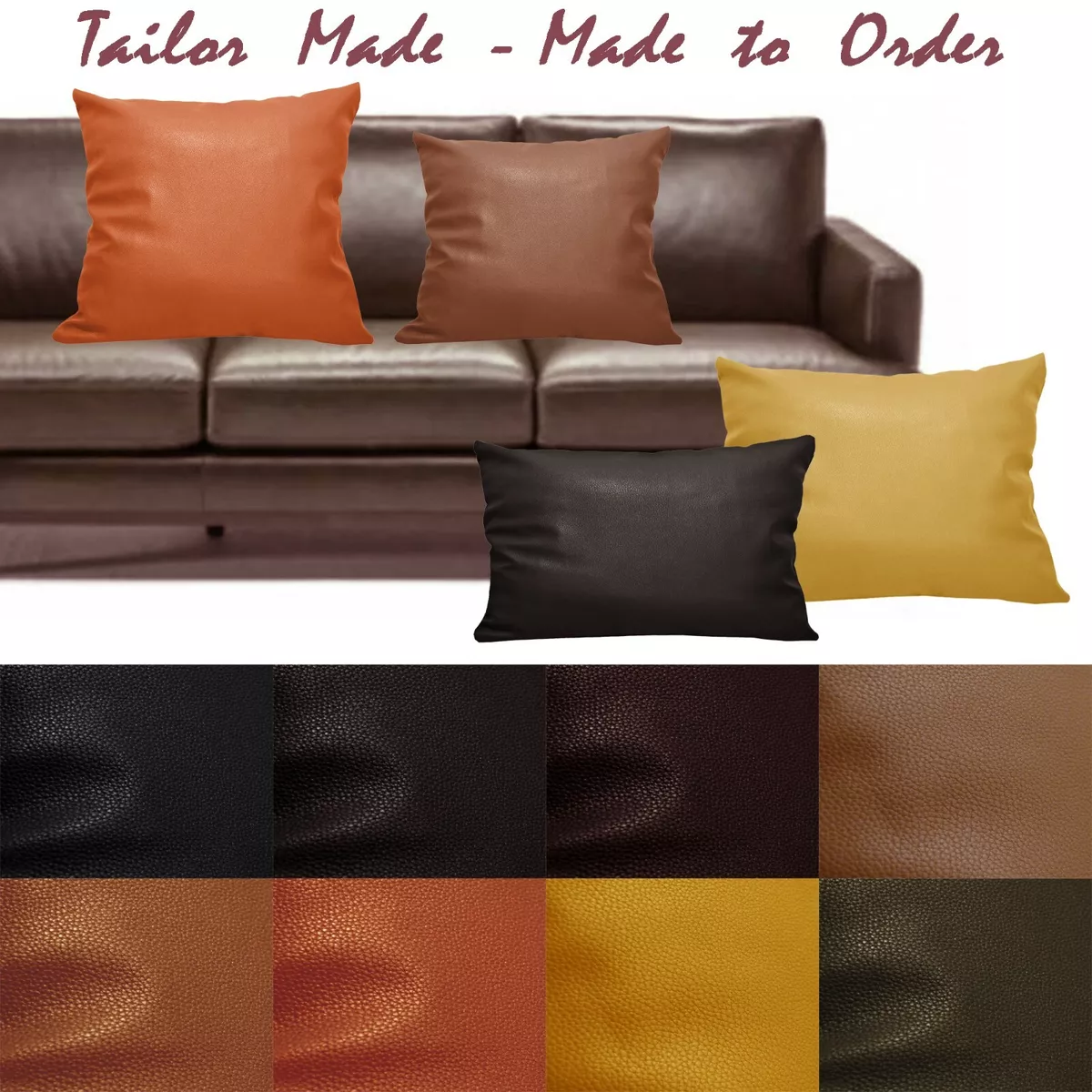 Sofa cushion covers made to 2025 measure