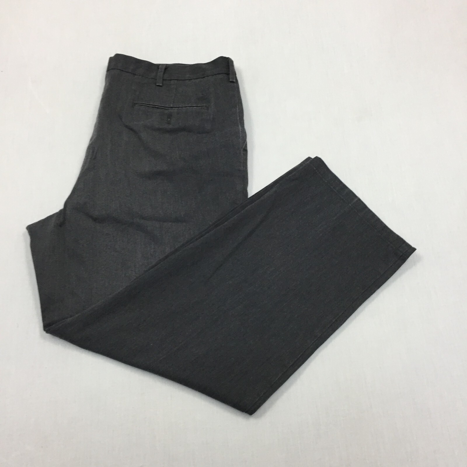 Dockers Chino Trousers Cotton Pants Straight Fit Mens Size 40W 32L Grey