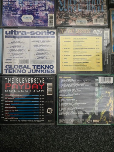 18x Rave CDs Gabber Hardcore Techno Trance House Rave Base Shocker Razorshock - Bild 2 von 12