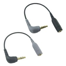 Multiple Device 3.5mm TRRS to Mic Cable Adaptor for SC3/SC4 Microphone