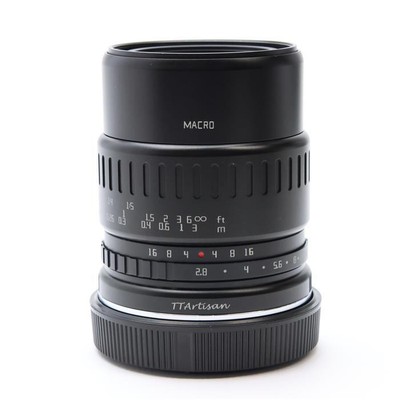 Master Optics Ttartisan 40Mm F2.8 Macro C For Canon Rf/Aps-C Black Lens Replacem