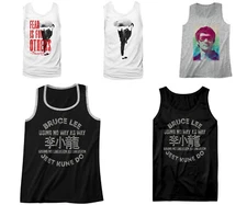 Pre-Sell Bruce Lee Martial Arts Jeet Kune Do Licensed Men's Tank Top Shirt 