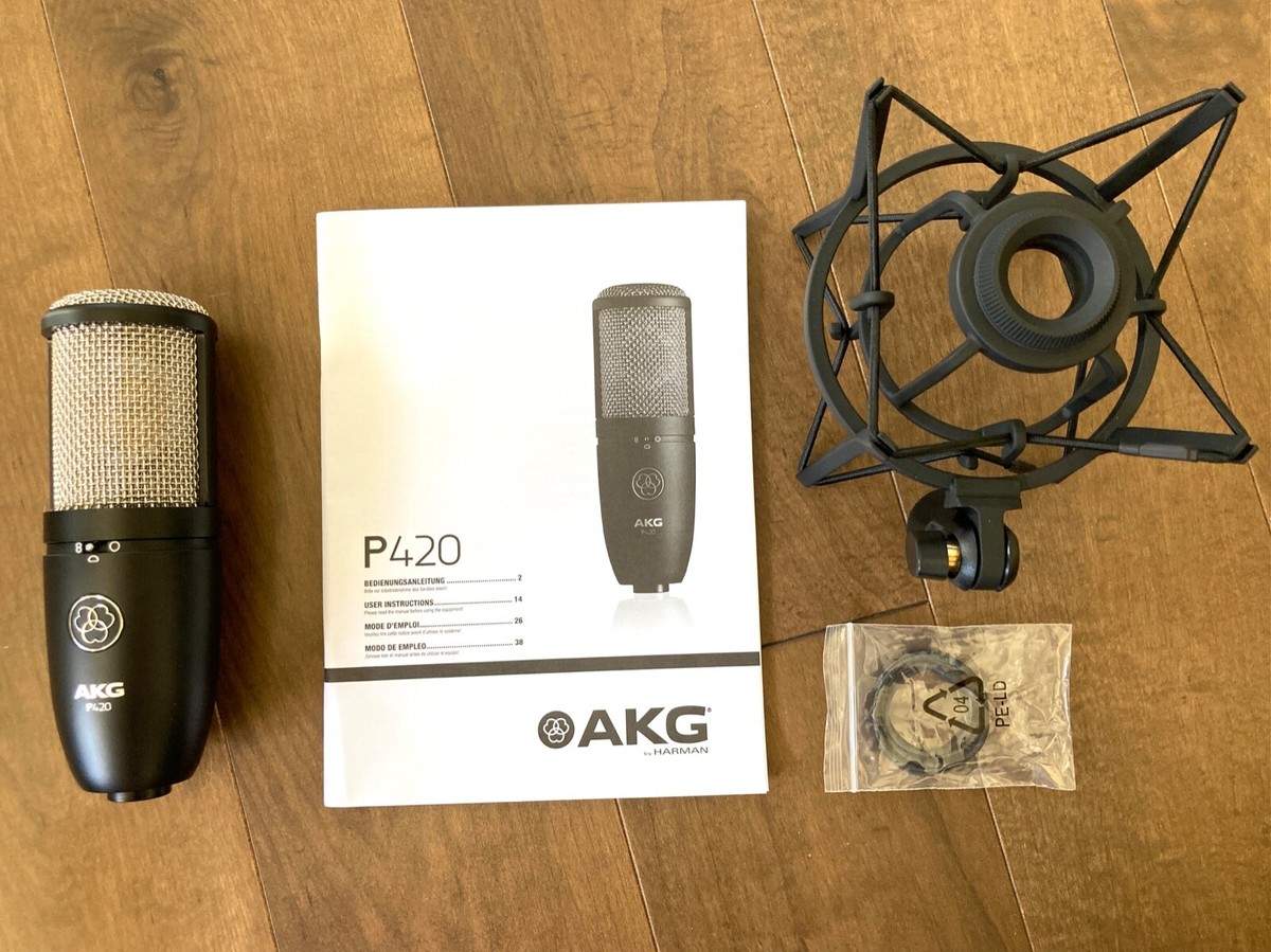 AKG P420 High Performance Dual Capsule Condenser Microphone