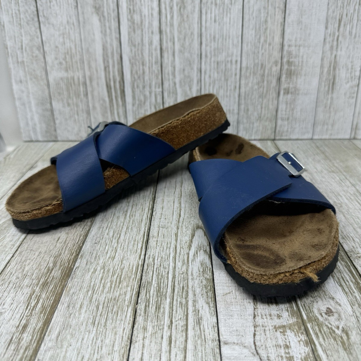 Birkenstock Birki’s Santosa slide. Size 11. Birkenstock: Arizona Birkibuc Slide Regular – Swim City main image 4