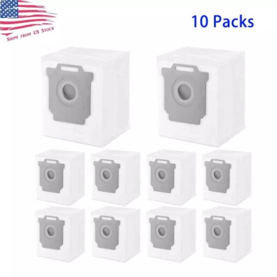 10 Pack Vacuum Bags Compatible with iRobot Roomba i3 (3150), i3+ i3Plus (3550