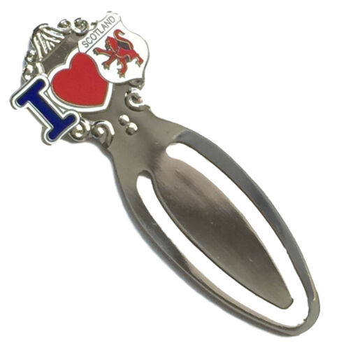 Scotland I Love (heart) Scotland Crested Bookmark & Gift Bag (T099) - Foto 1 di 3