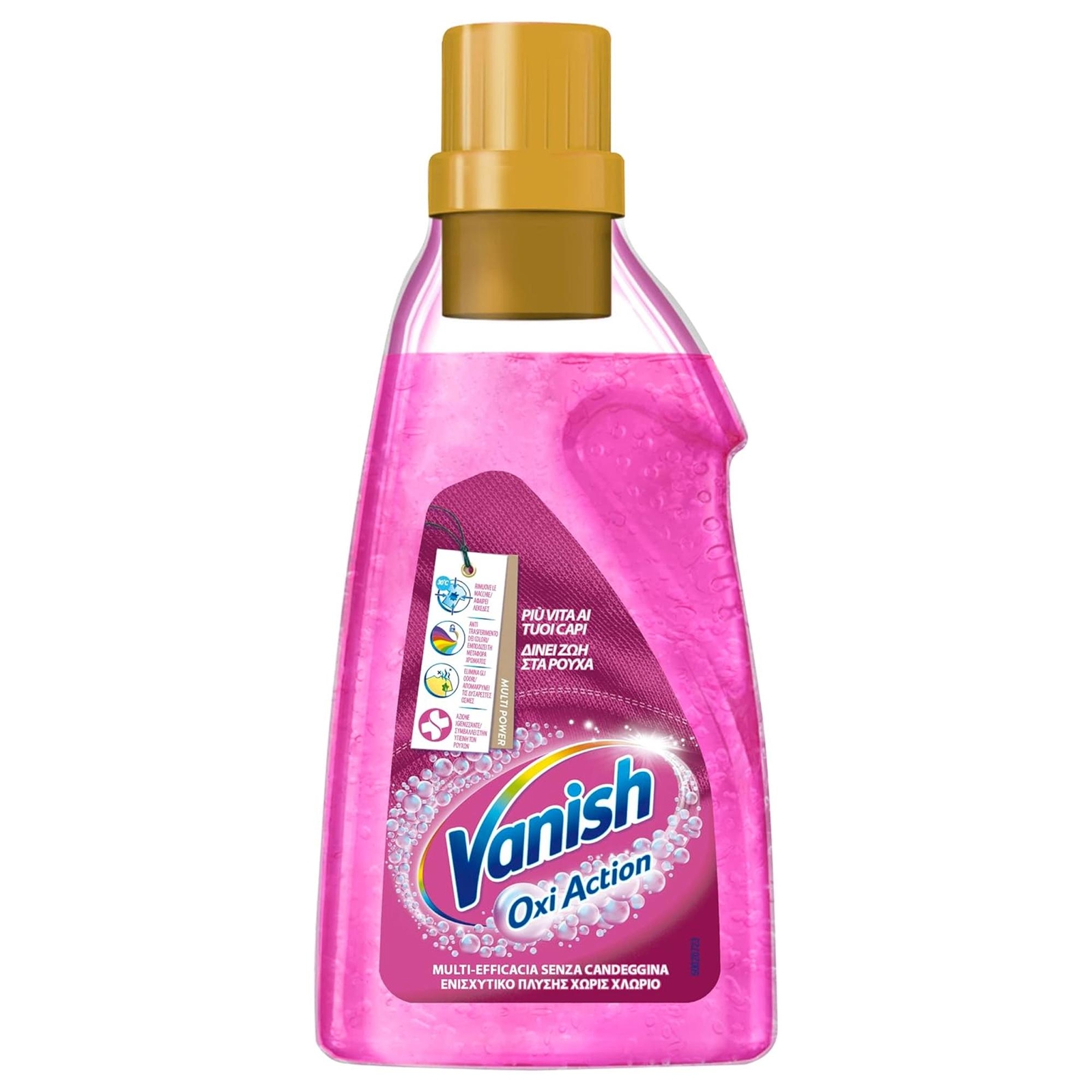 VANISH OXI ACTION MULTIPOWER SMACCHIATORE PER CAPI COLORATI 750ML