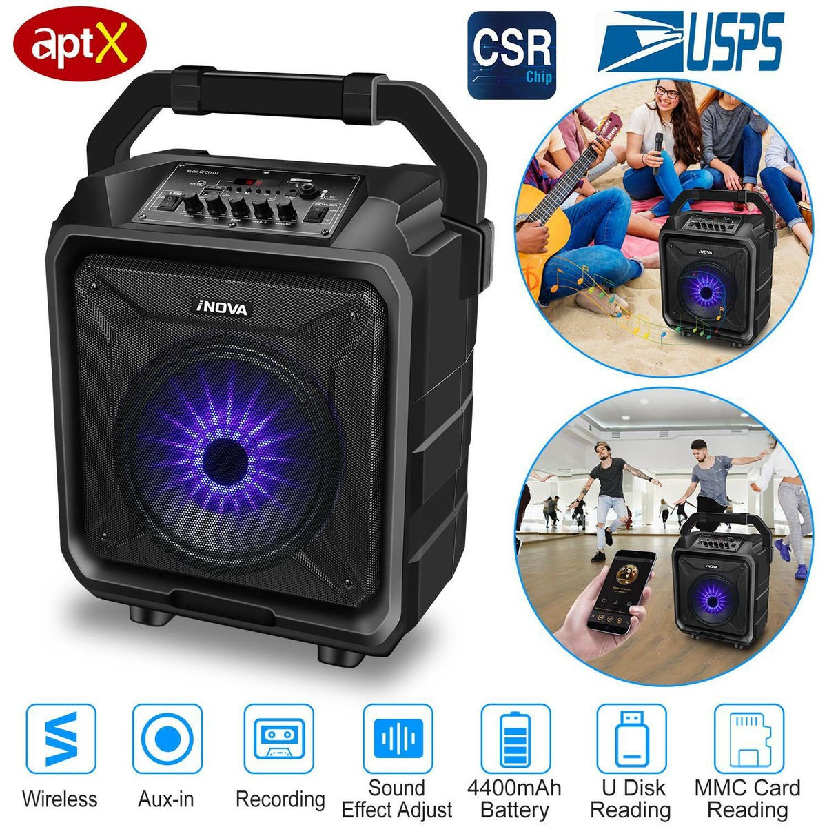 Bluetooth Party Speaker Zoook Rocker Thunder Zoook Rocker Thunder