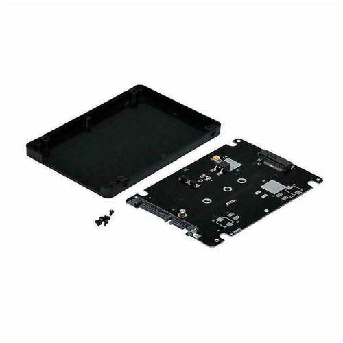 SATA M.2 SSD to 2.5“ SATA NVMe M.2 NGFF SSD to SFF-8639 Adapter D* A2M8 - Bild 2 von 8