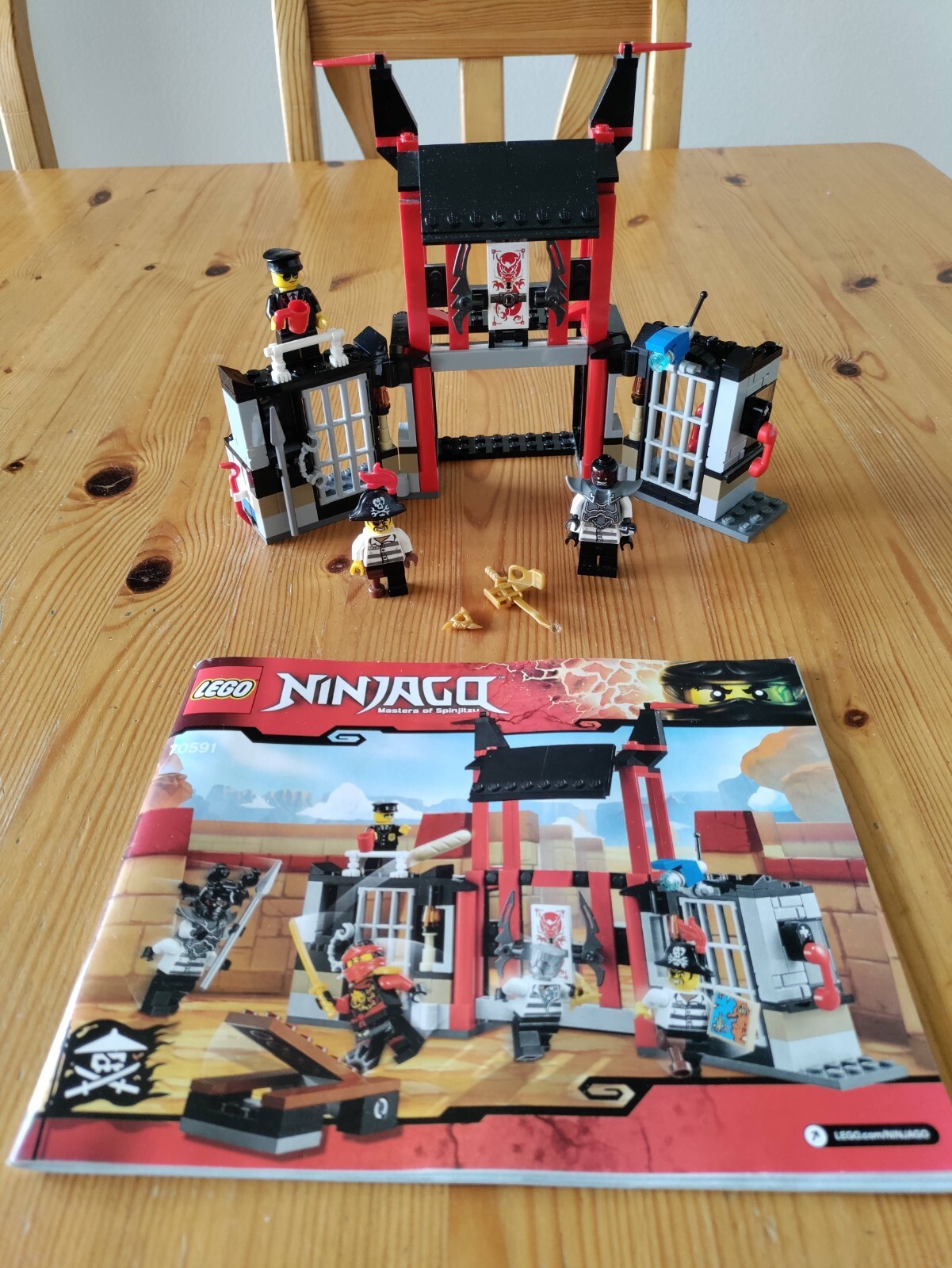 LEGO NINJAGO Kryptarium Prison Breakout Set 70591 2016 Good Condition