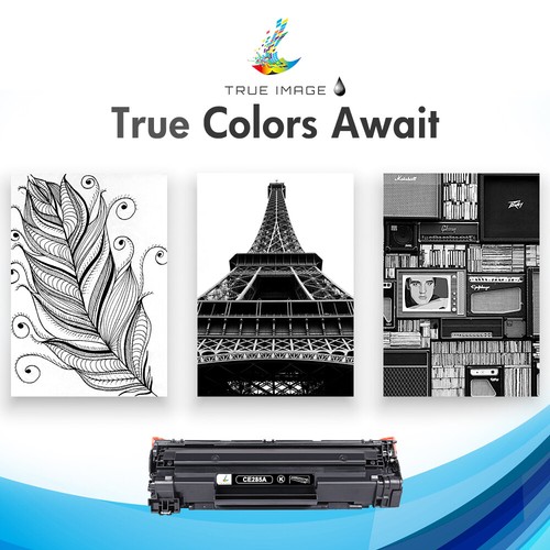 CE285A 85A Black Toner Cartridge for HP LaserJet P1006 P1102W P1109 M1217nfw Lot - Picture 9 of 17