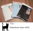 UNIQLO Kids heattech scoop neck long sleeve U neck T shirt from Japan