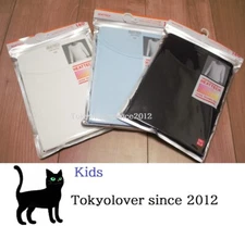 UNIQLO Kids heattech scoop neck long sleeve U neck T shirt from Japan