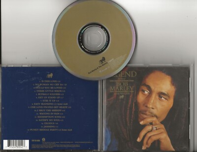 BOB MARLEY AND THE WAILERS Legend cd 2002 definitive remaster No Woman No Cry