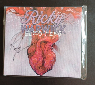 RICKY WARWICK BLOOD TIES SIGNIERT/AUTOGRAMM ALTERNATIVES COVER CD