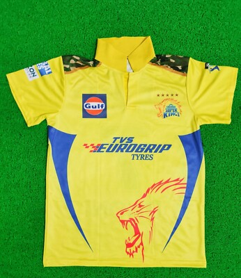 Chennai Super Kings Jersey - Buy CSK T-shirts / Chennai Super Kings T-shirt Online At Best Prices In India - Foto 9