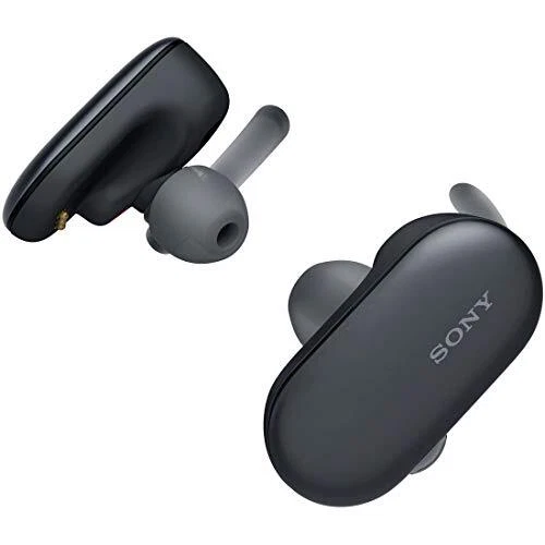 SONY Wireless WF-SP900: Bluetooth 2018 Model with Microphone Black