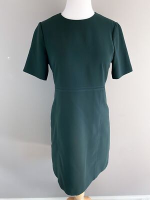 Eliza J Hunter Green Short Sleeve Shift Dress 4 | eBay Eliza J Hunter Green Short Sleeve Shift Dress 4 | eBay