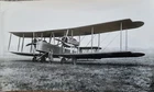 LARGE ORIGINAL WW1 ERA PHOTO VICKERS VIMY BIPLANE G-EAOU 28 x 17 cm