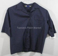 Cub Scout BSA Vintage Uniform Shirt Size Ladies Large HS FREE SHIPPING 042