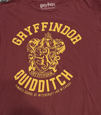 T Shirt Maglia Quidditch Grifondoro Quidditch Maglia Harry Potter