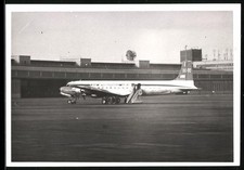 Fotografie Flughafen Berlin-Tempelhof, Flugzeug Douglas DC-7C ASA International 