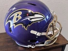 Ray Lewis Baltimore Ravens Autographed Full Size Authentic Helmet Beckett COA