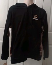 NFL WASHINGTON REDSKINS Dunbrooke Camo Zip Sweatshirt, Sizes M, L, XL NEW