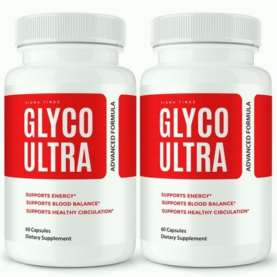 Glyco Ultra Capsules, Advanced Blood Support Supplement & Circulation - 2 Pack