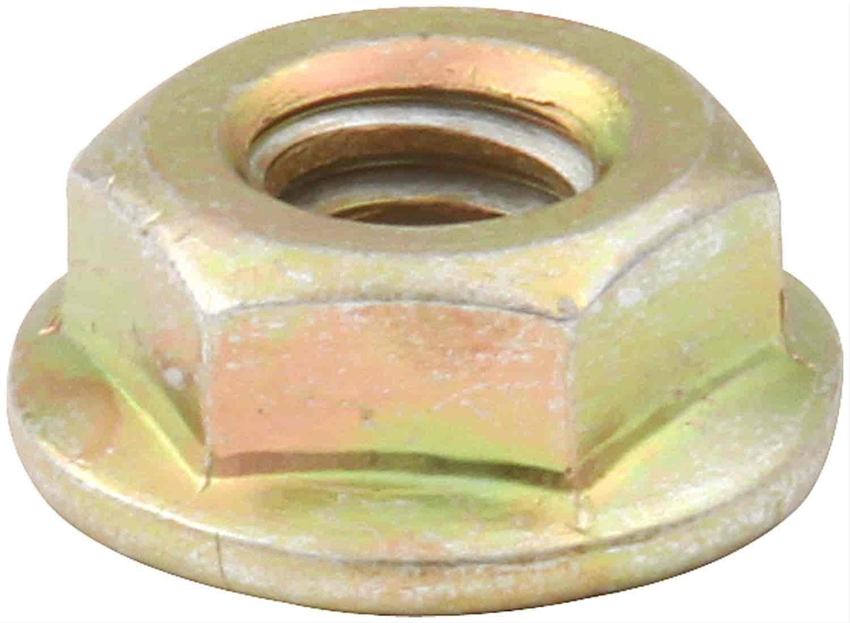 Allstar Spin Lock Nuts 50pk Gold Allstar Spin Lock Nuts 50pk Gold