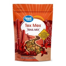 Great Value Tex Mex Trail Mix, 22 oz 7.00 per gallon