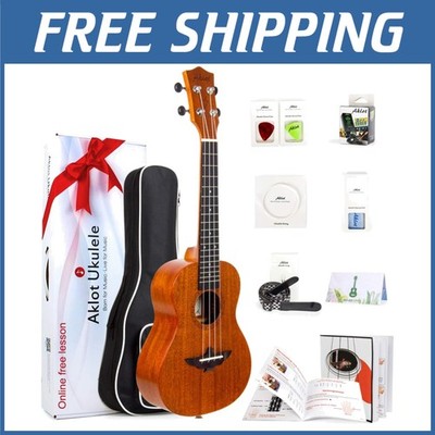 Professional Mahogany Ukulele Set with Accessories#