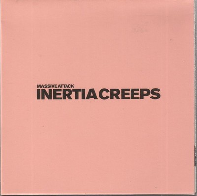 Massive Attack Inertia Creeps CD Europe Circa 1998 in card sleeve with inner