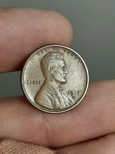 1912- S Lincoln Wheat Cent XF