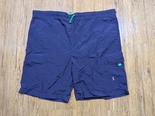 Vintage Polo Ralph Lauren Swim Trunks Mens 3XLT Blue Surfing Sailing B53