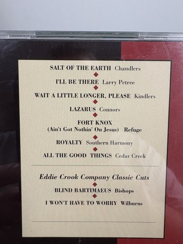 Eddie Crook Company Radio Sampler CD- Volume 1992-08 - Picture 3 of 9