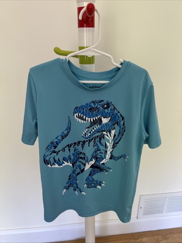 Boys Jumping Beans T-Rex tee size 8 Active Dry Fit - 第 1/3 張圖片