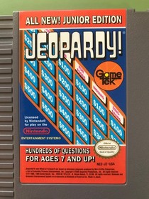 NES &ndash; Jeopardy Junior Edition Game - Free Shipping