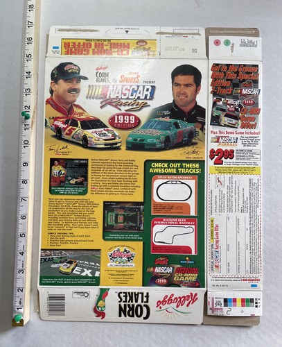 GROSSE 5 Vintage Leerkartons NASCAR Corn Flakes Terry Labonte Kellogg’s Auto - Bild 11 von 11