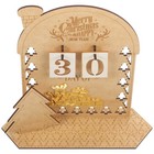  Manueller Kalender Tischdekoration Holzkalender Schreibtisch-Ornament