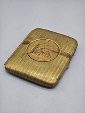 WW2 Brass Cigarette Case With Dom Zu Kolm