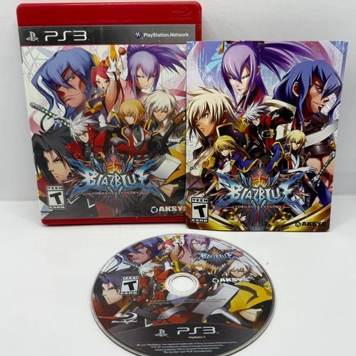 BlazBlue Chrono Phantasma Playstation 3 CIB Tested