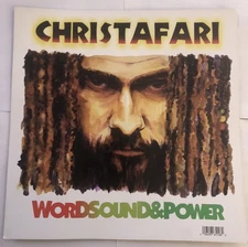 Christafari Band WordSound&Power 12x12” Promo Poster 1999 Word Sound And Power