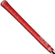 Golf Pride Tour Wrap 2G Golf Grips - Standard Size - Single Grip Red - 48G - 60