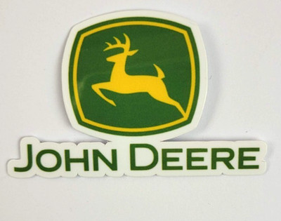 Kleiner John Deere USA Aufkleber Sticker Decal 6,5 x 4 cm