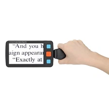 4-32X 5in LCD Portable Video Digital Magnifier Low Electronic Reading Aid Fit