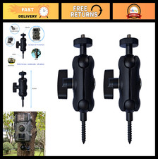 Adjustable Game Camera Tree Mount - Outdoor Mounting Bracket Holder, 360  Swivel