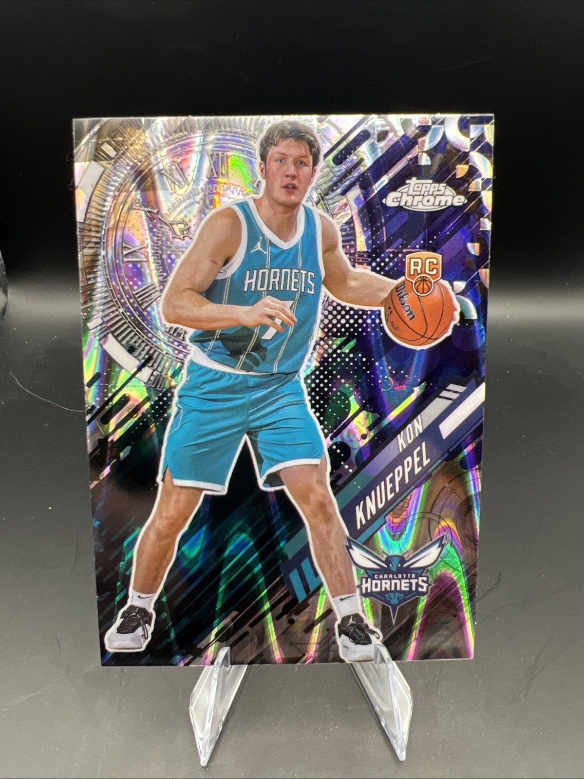 2025 Topps Chrome Kon Knueppel - Go Time Ray Wave Refractor #GT-19